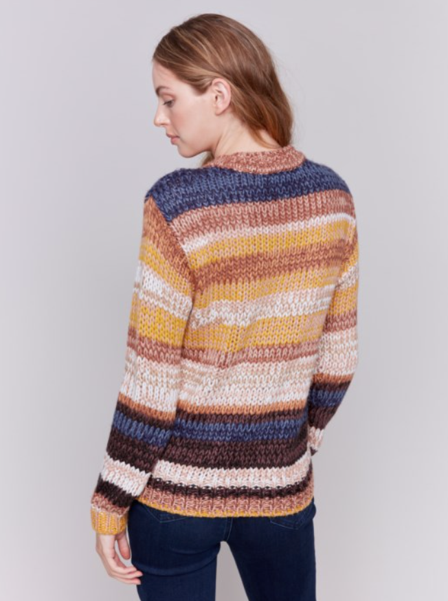 Space Dye Yarn Sweater