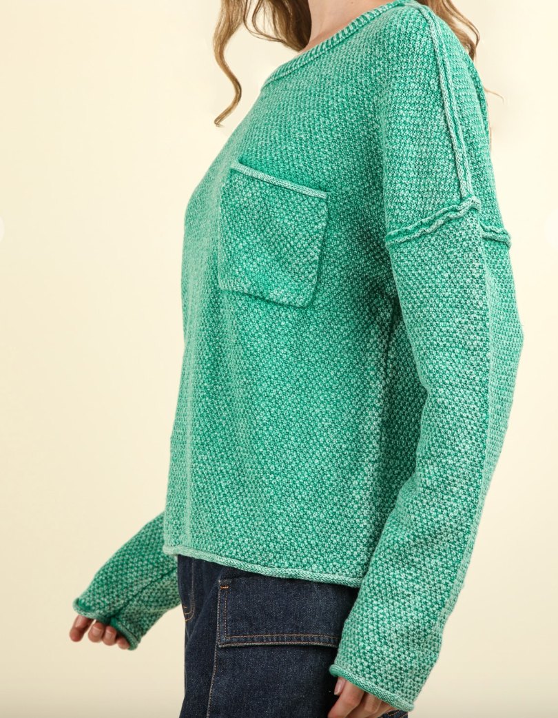 Mineral Wash Sweater