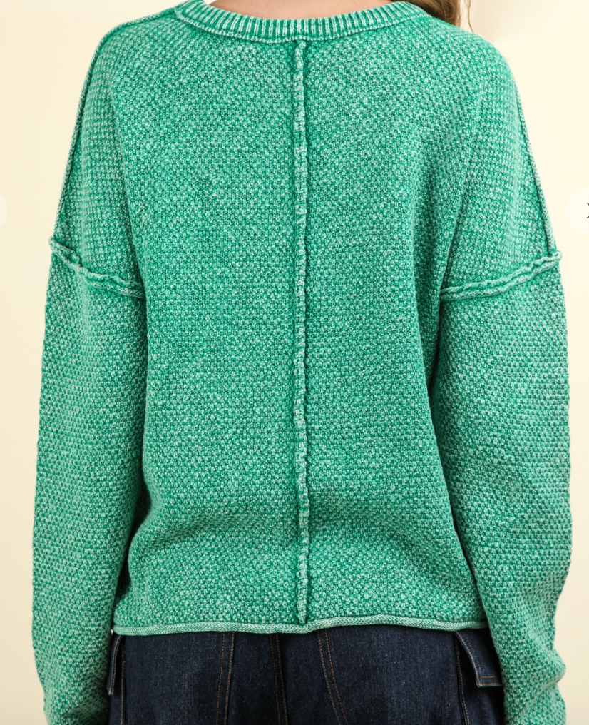 Mineral Wash Sweater