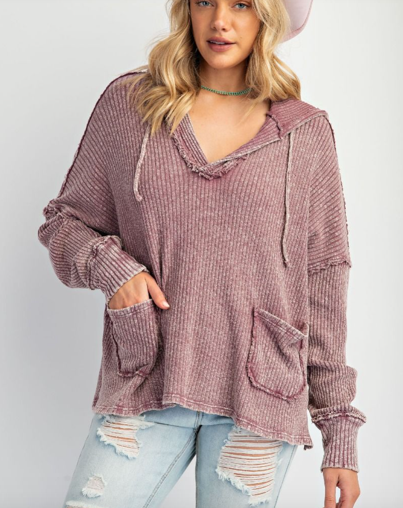 Large Rib Sweater