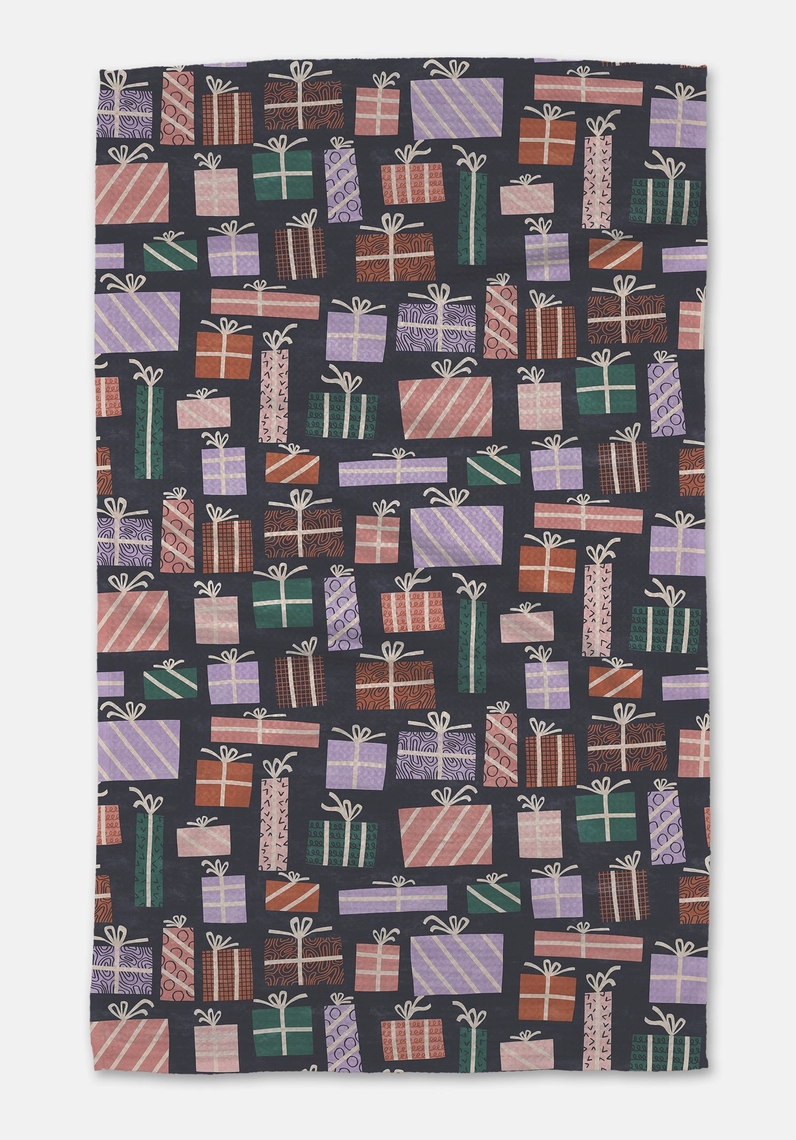 Holiday Geometry Towels