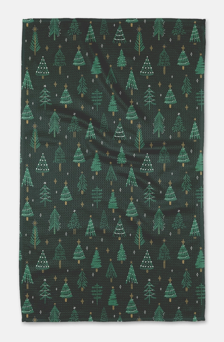 Holiday Geometry Towels