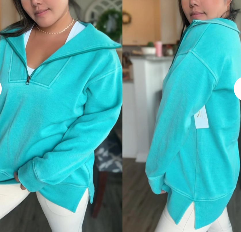 Isabella Half Zip