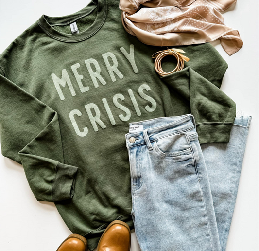 Merry Crisis Sweatshirt