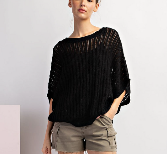 Short Sleeve Sweater