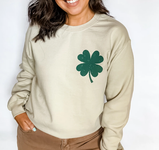 Clover Crew Neck Sweatshirt