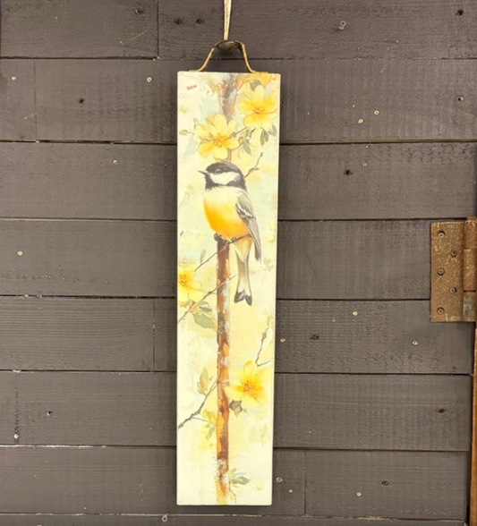 bird w/Yellow Flowers