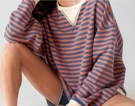 Stripe Sweatshirt