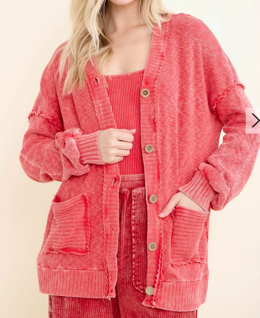 JHer Button Cardigan