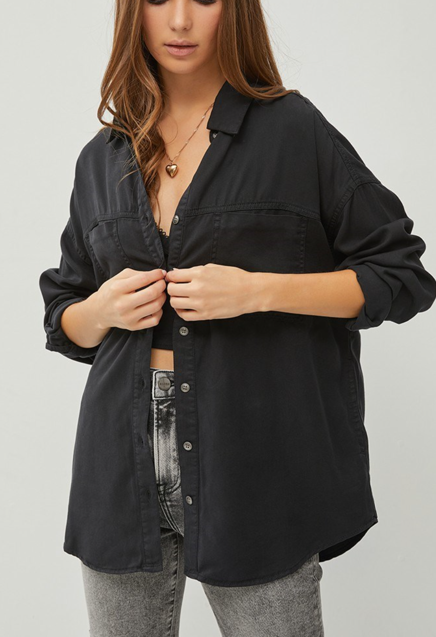 Tencel Button Shirt