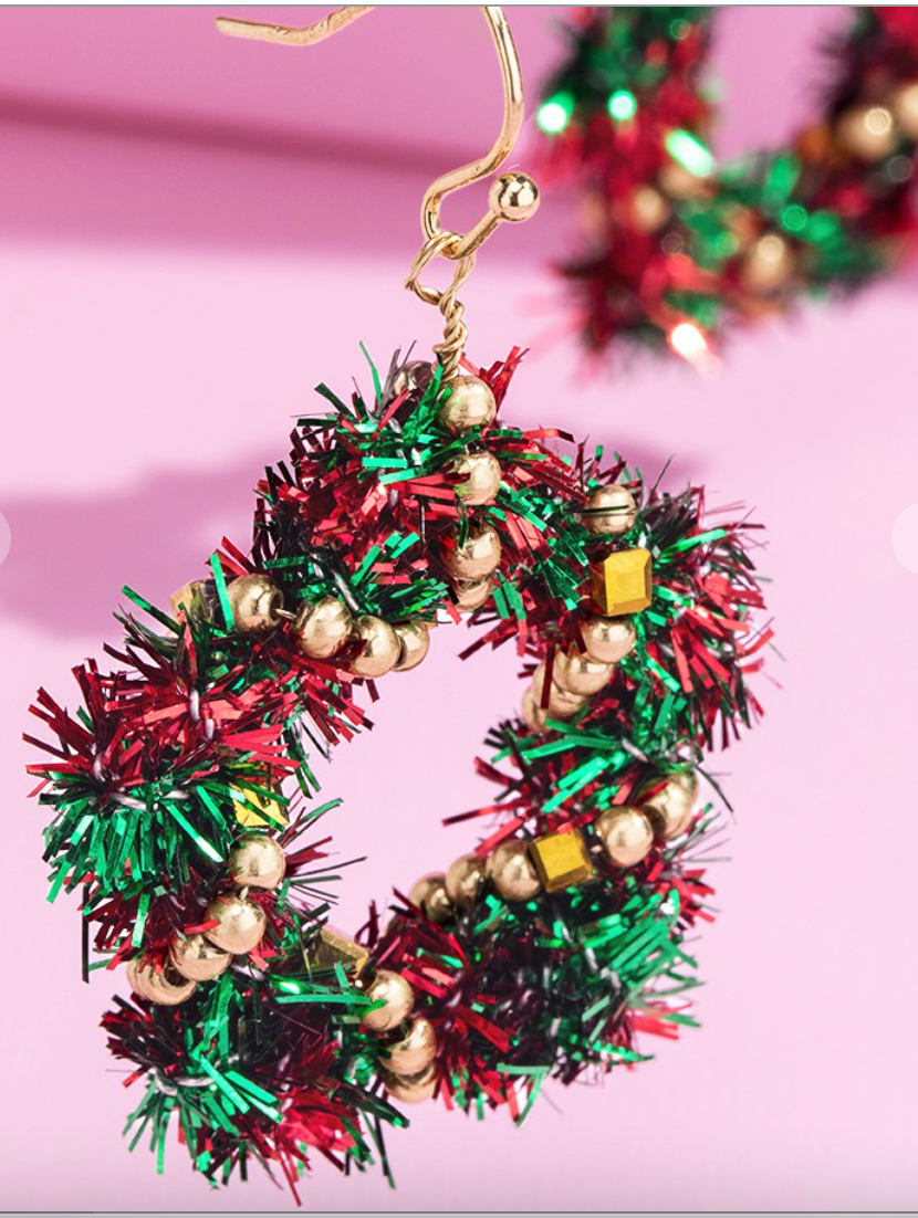Star Tinsel Earring