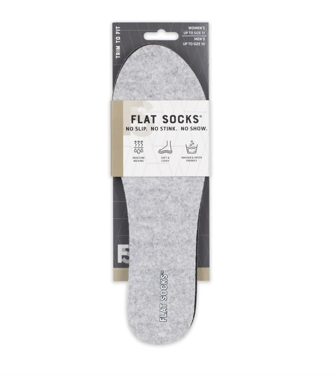 Light Grey Flat Socks