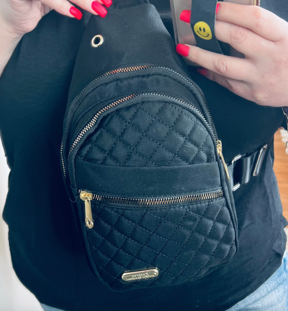 Quilted Sling Pack